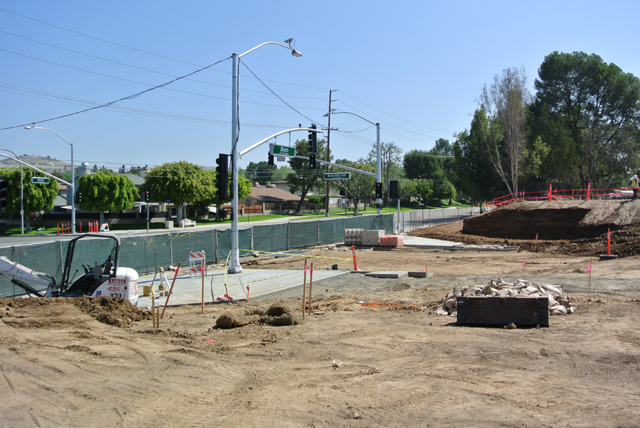 Photo of the new entry for Birch Hills Golf Course Under Construction